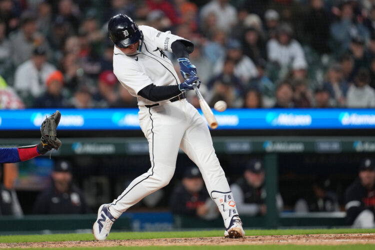 Torkelson's home run, McGonigle's RBI singles lift Tigers past Rangers, 7-1
